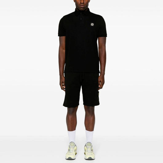 Stone Island Logo Patch Drawstring Shorts, Размер: XL, Наличие: Склад (1-3 дня), фото , изображение 7