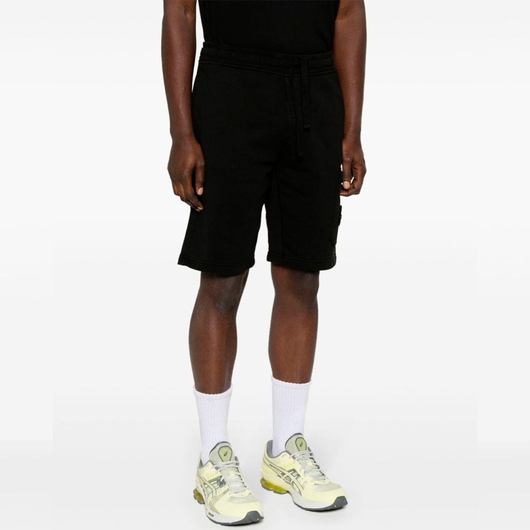 Stone Island Logo Patch Drawstring Shorts, Размер: XL, Наличие: Склад (1-3 дня), фото , изображение 6