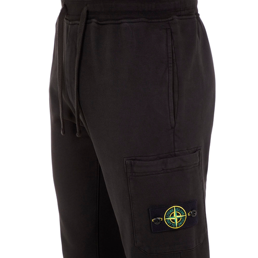 Stone Island Logo Patch Drawstring Sweatpants, Размер: XXL, Наличие: Склад (1-3 дня), фото , изображение 4