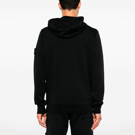 Stone Island Black Patch  Zip Hoodie, Размер: XL, Наличие: Склад (1-3 дня), фото , изображение 4