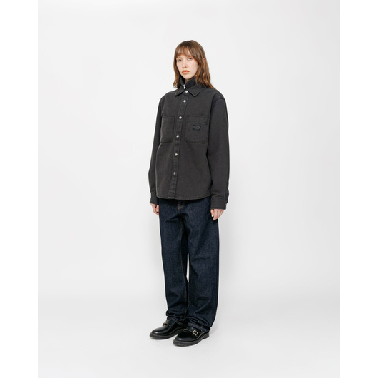 Stussy HEAVY WASHED CANVAS SHIRT, Размер: S, Наличие: Склад США (10-24 дня), фото , изображение 5