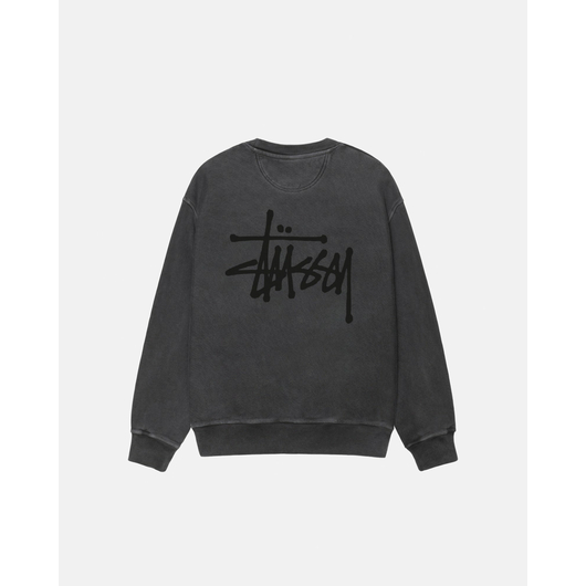 Stussy BASIC STÜSSY CREW PIGMENT DYED, Размер: S, Наличие: Склад США (10-24 дня), фото 