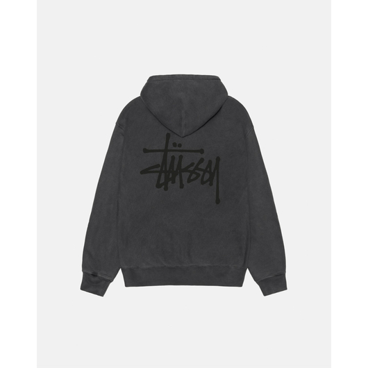 Stussy BASIC STÜSSY ZIP HOODIE PIGMENT DYED, Размер: S, Наличие: Склад США (10-24 дня), фото , изображение 2