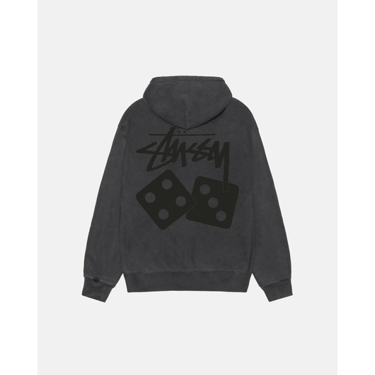 Stussy DICE ZIP HOODIE PIGMENT DYED, Размер: S, Наличие: Склад США (10-24 дня), фото , изображение 2