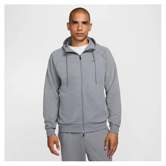 Толстовка Nike Dri-Fit Grey FZ0967-065, Размер: L, Наличие: Склад (1-3 дня), фото , изображение 3