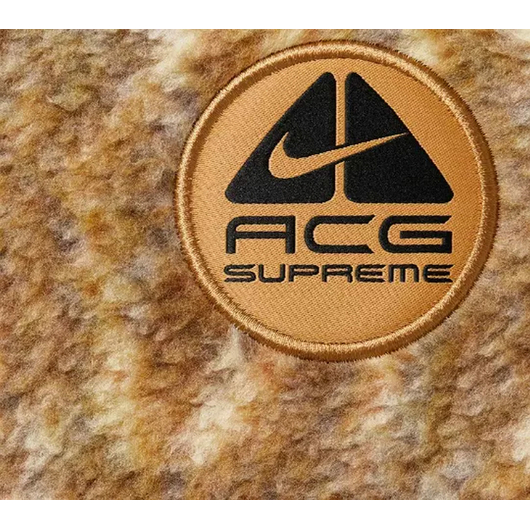 Толстовка чоловіча Nike Acg X Supreme Sherpa Ninja Fleece Brown DN3256-277, Размер: L, Наличие: Склад (1-3 дня), фото , изображение 3