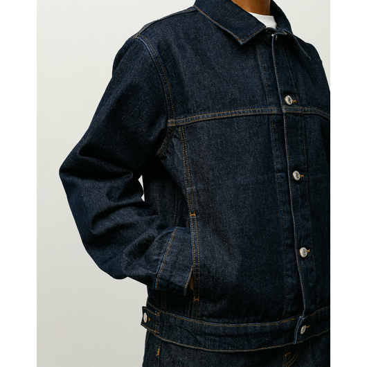 Stussy TRUCKER JACKET DENIM, Размер: S, Наличие: Склад США (10-24 дня), фото , изображение 4