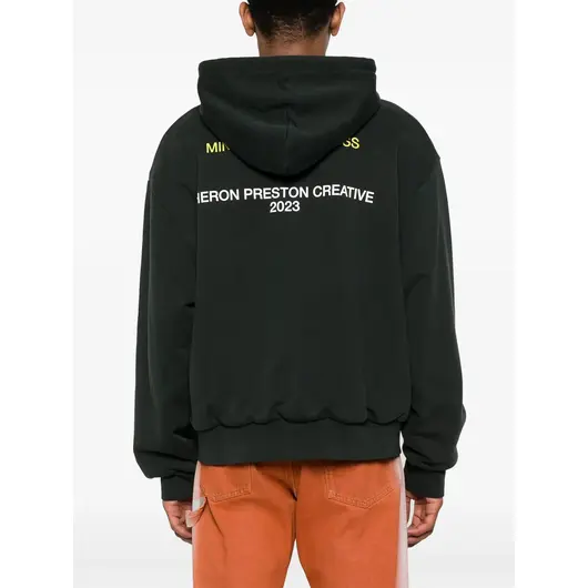 Heron Preston H.P.C Security Hoodie 'Black/White', Размер: S, Наличие: Забрать сейчас, фото , изображение 4