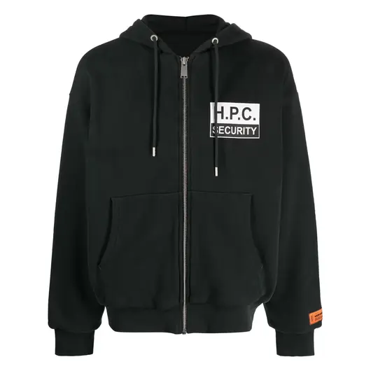Heron Preston H.P.C Security Hoodie 'Black/White', Размер: S, Наличие: Забрать сейчас, фото 