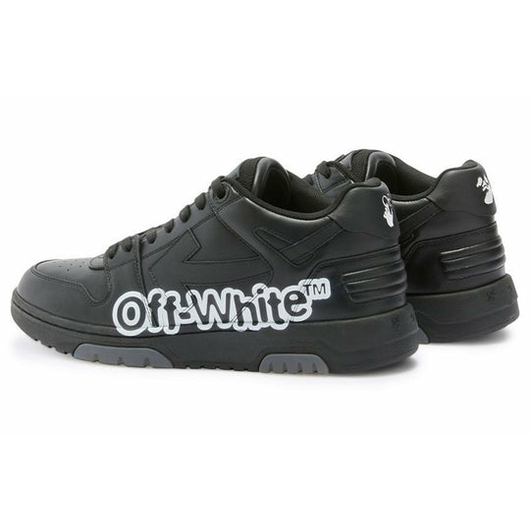 Off-White Out Of Office OOO Low Tops "Off-White" Black White, Размер: 38, Наличие: Забрать сейчас, фото , изображение 4