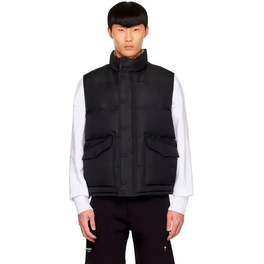 Alexander Mcqueen Black Vest With Logo, фото 