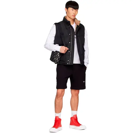 Alexander Mcqueen Black Vest With Logo, фото , изображение 4