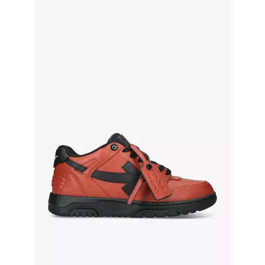 Off-White Out of Office low-top grained leather trainers, Размер: 45, Наличие: Забрать сейчас, фото 