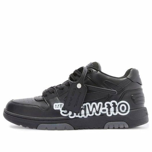 Off-White Out Of Office OOO Low Tops "Off-White" Black White, Размер: 38, Наличие: Забрать сейчас, фото 