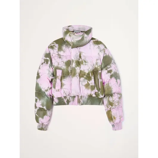 OFF-WHITE Tie Dye Arrow Puffer Military Lilac, фото 