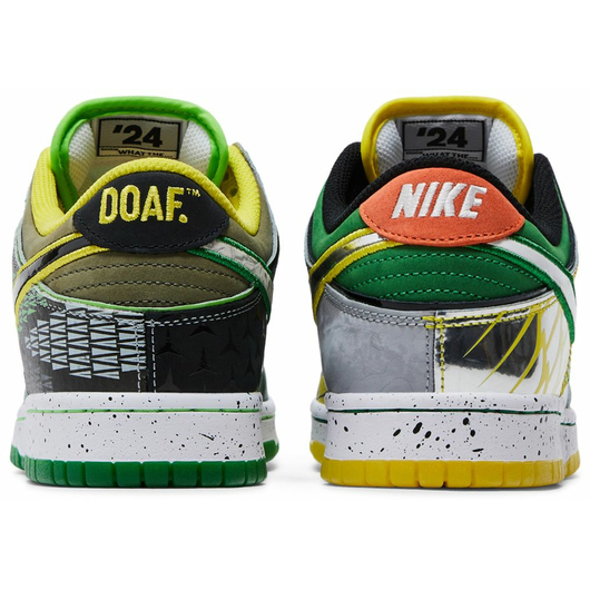 Nike Dunk Low 'What the Duck - University of Oregon Away' PE, Размер: 42.5, Наличие: Забрать сейчас, фото , изображение 4