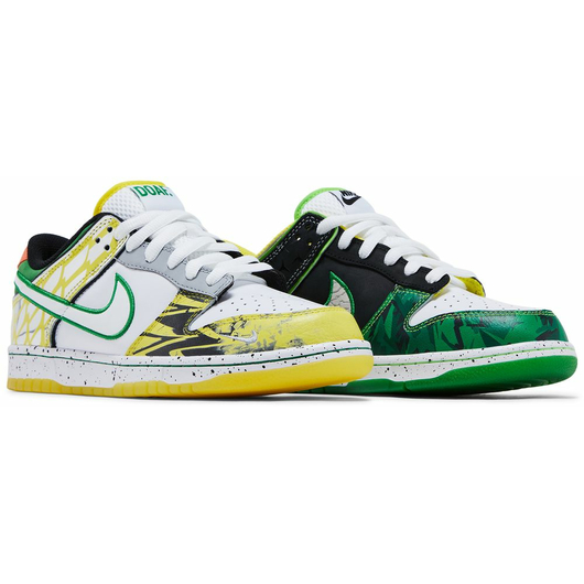 Nike Dunk Low 'What the Duck - University of Oregon Away' PE, Размер: 42.5, Наличие: Забрать сейчас, фото , изображение 5