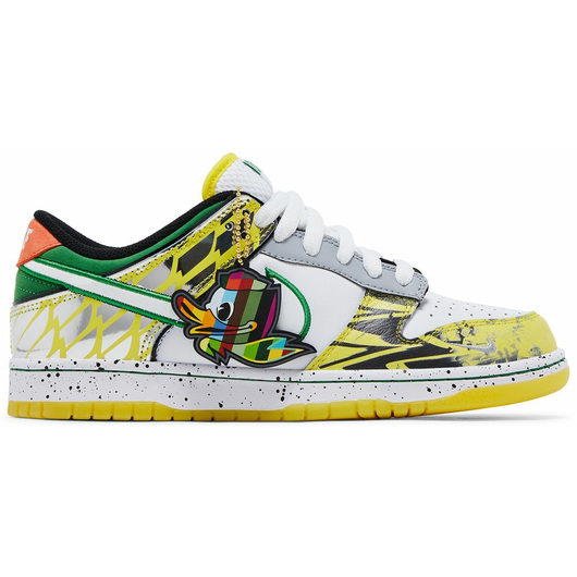 Nike Dunk Low 'What the Duck - University of Oregon Away' PE, Размер: 42.5, Наличие: Забрать сейчас, фото , изображение 8