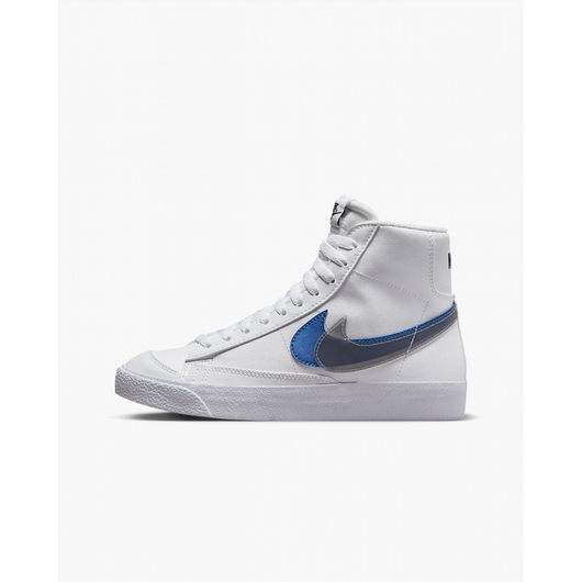 Кросівки дитячі Nike Blazer Mid Nn Gs White FD0690-100, Размер: 37.5, Наличие: Склад (1-3 дня), фото , изображение 2
