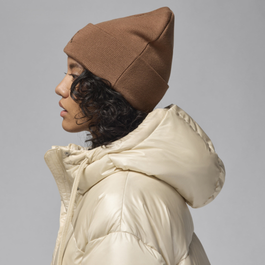 Шапка унісекс Air Jordan Peak Essential Beanie Brown FN4672-223, Наличие: Склад (1-3 дня), фото , изображение 3