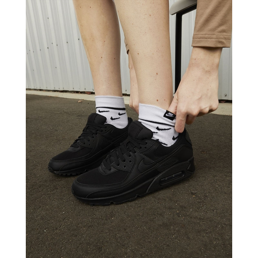 Кросівки жіночі Nike Air Max 90 Black DH8010-001, Размер: 36, Наличие: Склад (1-3 дня), фото , изображение 4