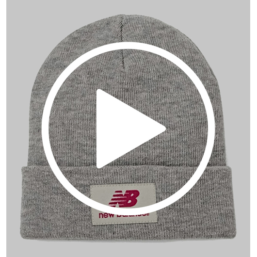Шапка унісекс New Balance Troy Grey H7770, Наличие: Склад (1-3 дня), фото , изображение 2