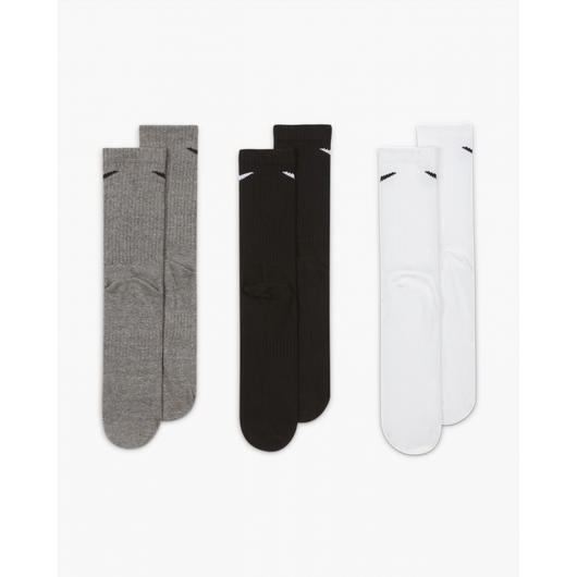 Шкарпетки унісекс Nike U Everyday Ltwt Crew (3 пари, неутеплені) Multi SX7676-964, Размер: 34-38, Наличие: Склад (1-3 дня), фото , изображение 4