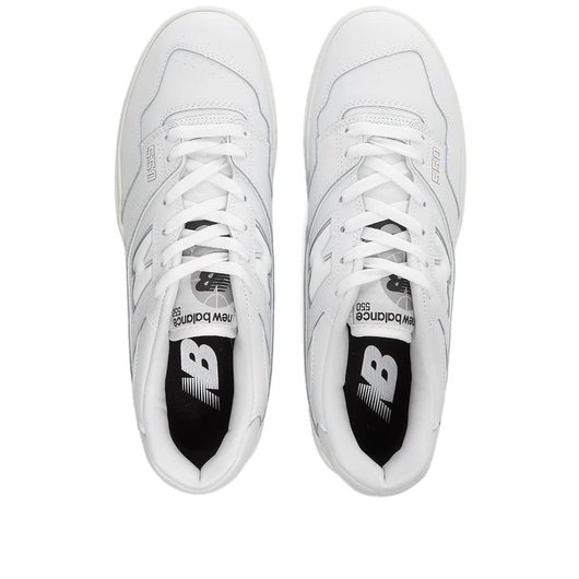Кросівки чоловічі New Balance 550 White Grey M White BB550PB1, Размер: 41.5, Наличие: Склад (1-3 дня), фото , изображение 5