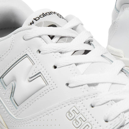 Кросівки чоловічі New Balance 550 White Grey M White BB550PB1, Размер: 41.5, Наличие: Склад (1-3 дня), фото , изображение 4