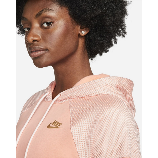 Худі жіноче Nike Serena Design Crew Pink DD3814-693, Размер: M, Наличие: Склад (1-3 дня), фото , изображение 4