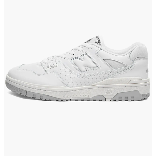 Кросівки чоловічі New Balance 550 White Grey M White BB550PB1, Размер: 41.5, Наличие: Склад (1-3 дня), фото 