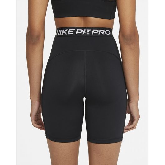 Шорти жіночі Nike Pro 365 Women'S High-Rise 7 Shorts Black DA0481-011, Размер: XL, Наличие: Склад (1-3 дня), фото , изображение 4
