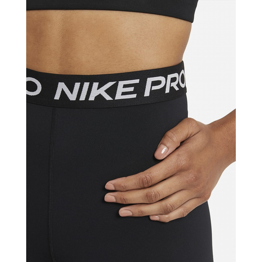 Шорти жіночі Nike Pro 365 Women'S High-Rise 7 Shorts Black DA0481-011, Размер: XL, Наличие: Склад (1-3 дня), фото , изображение 5