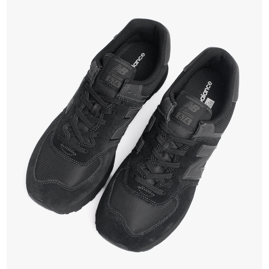 Кросівки чоловічі New Balance 574 Classic Gl Black ML574EVE, Размер: 40, Наличие: Склад (1-3 дня), фото , изображение 5