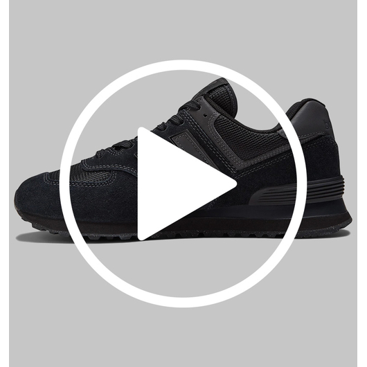 Кросівки чоловічі New Balance 574 Classic Gl Black ML574EVE, Размер: 40, Наличие: Склад (1-3 дня), фото , изображение 2