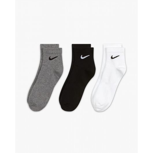 Шкарпетки унісекс Nike Everyday Ltwt Ankle Multi (3 пари, неутеплені) SX7677-964, Размер: 38-42, Наличие: Склад (1-3 дня), фото , изображение 3