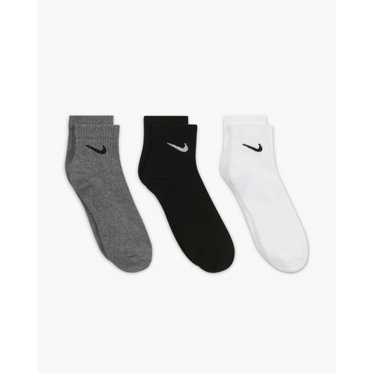Шкарпетки унісекс Nike Everyday Ltwt Ankle Multi (3 пари, неутеплені) SX7677-964, Размер: 38-42, Наличие: Склад (1-3 дня), фото , изображение 4