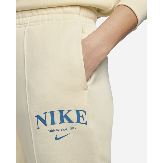 Штани жіночі Nike Womens Fleece Pants Beige Dq5384-113, Размер: M, Наличие: Склад (1-3 дня), фото , изображение 4