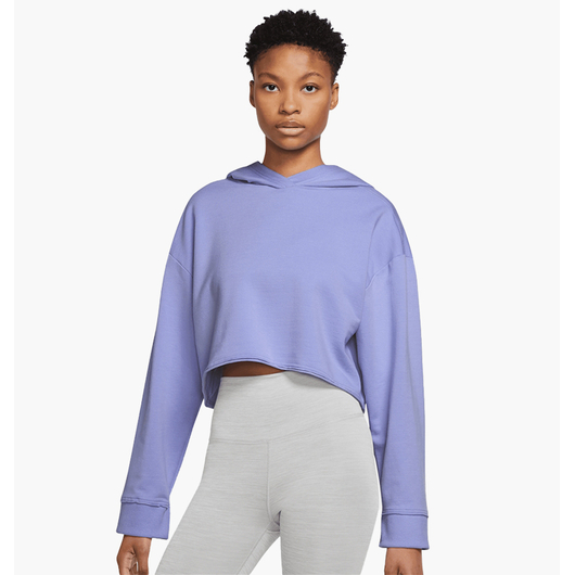 Худі жіноче Nike Yoga Luxe Violet Dm6981-569, Размер: M, Наличие: Склад (1-3 дня), фото 