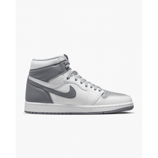 Кросівки чоловічі Nike Jordan 1 Retro High Og White/Grey 555088-037, Размер: 44, Наличие: Склад (1-3 дня), фото , изображение 4