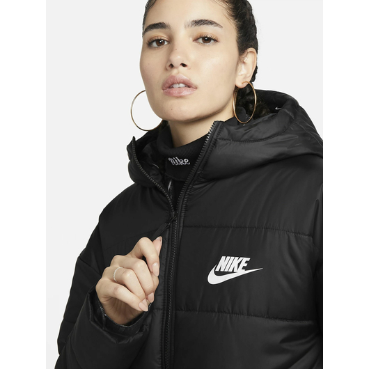 Парка жіноча Nike W Nsw Syn Tf Rpl Hd Black Dx1798-010, Размер: XS, Наличие: Склад (1-3 дня), фото , изображение 4