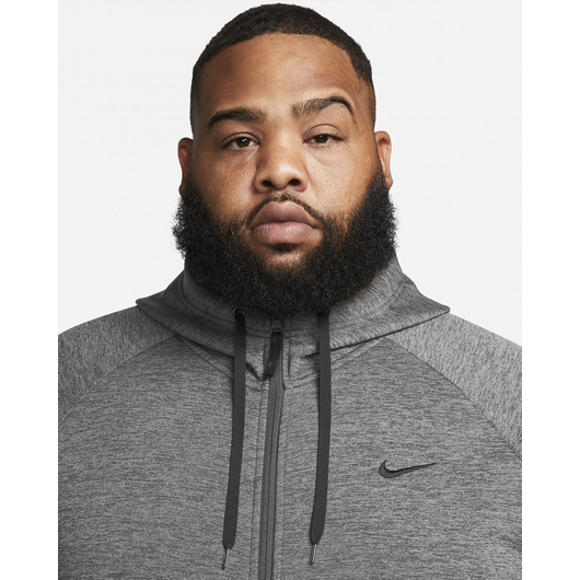 Кофта чоловіча Nike Therma-Fit Grey Dq4830-071, Размер: XL, Наличие: Склад (1-3 дня), фото , изображение 3