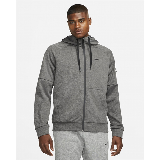 Кофта чоловіча Nike Therma-Fit Grey Dq4830-071, Размер: XL, Наличие: Склад (1-3 дня), фото , изображение 2