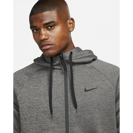 Кофта чоловіча Nike Therma-Fit Grey Dq4830-071, Размер: XL, Наличие: Склад (1-3 дня), фото , изображение 5