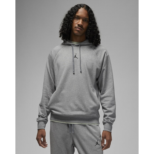 Худі чоловіче Air Jordan Dri-Fit Sport Crossover Grey Dq7327-091, Размер: S, Наличие: Склад (1-3 дня), фото , изображение 2