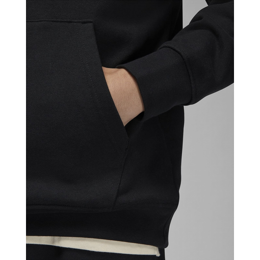Худі чоловіче Air Jordan Flight Fleece Pullover Hoodie Black Dq7338-010, Размер: S, Наличие: Склад (1-3 дня), фото , изображение 5