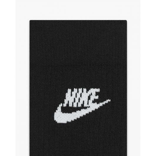 Шкарпетки унісекс Nike Everyday Essential Cr Black Dx5025-010, Размер: 38-42, Наличие: Склад (1-3 дня), фото , изображение 5