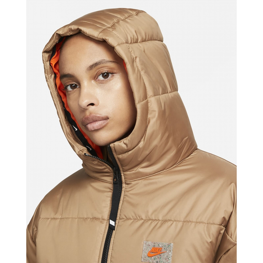 Парка жіноча Nike W Nsw Syn Tf Rpl Hd Parka Su Beige Dx5684-258, Размер: XS, Наличие: Склад (1-3 дня), фото , изображение 4