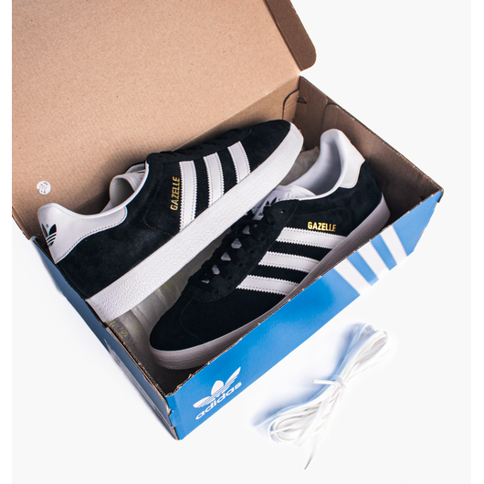 Кросівки унісекс Adidas Gazelle Core Black Black BB5476, Размер: 42, Наличие: Склад (1-3 дня), фото , изображение 3