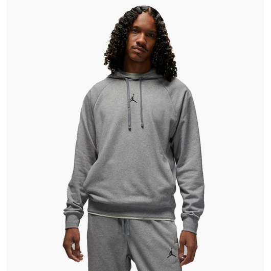 Худі чоловіче Air Jordan Dri-Fit Sport Crossover Grey Dq7327-091, Размер: S, Наличие: Склад (1-3 дня), фото 